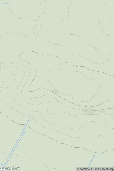 Thumbnail image for Bank Top [The River Tees to The Wash] showing contour plot for surrounding peak